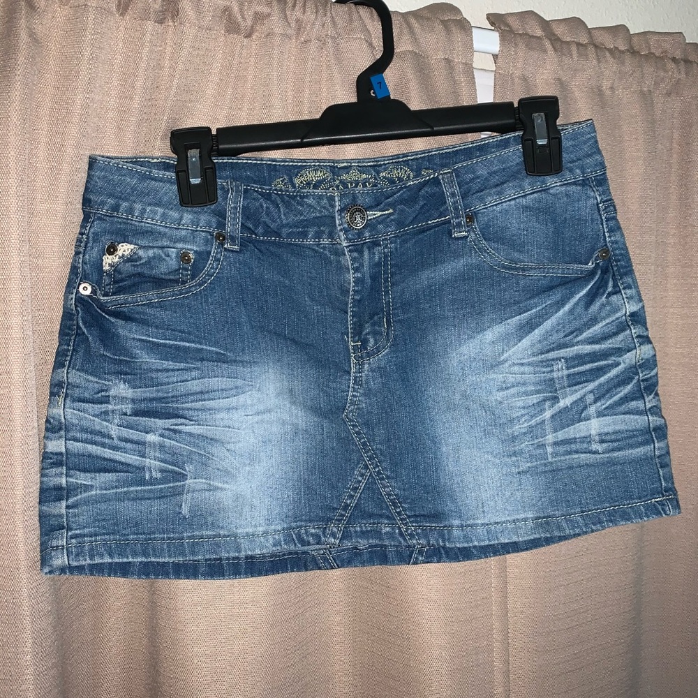 Denim skirt